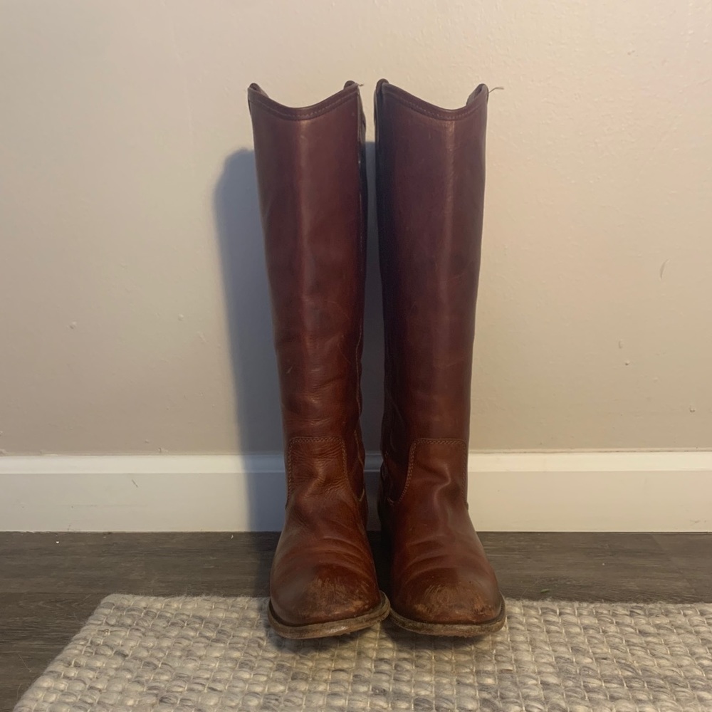 Frye Melissa Boots, Size 9 Extended Calf
